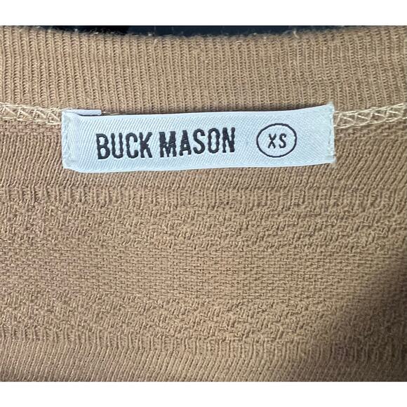 Men's Buck Mason Vintage Jacquard Pocket Tee - XS 100% Cotton $68 Retail - Picture 7 of 7